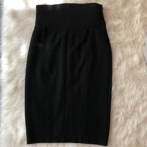DVF empire waist pencil skirt